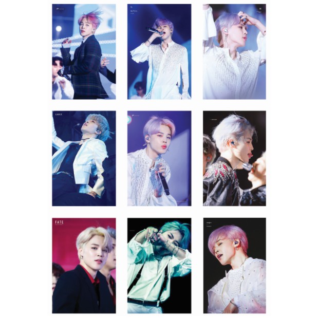 Lomo card 54 ảnh BTS - JIMIN Tháng 4