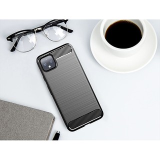 Ốp lưng Google Pixel 2 / 2 XL / 3 / 3 XL / 3A / 3A XL / 4 / 4XL/ 4A/ Pixel 5/ 5 XL vân xước carbon chống shock cao cấp