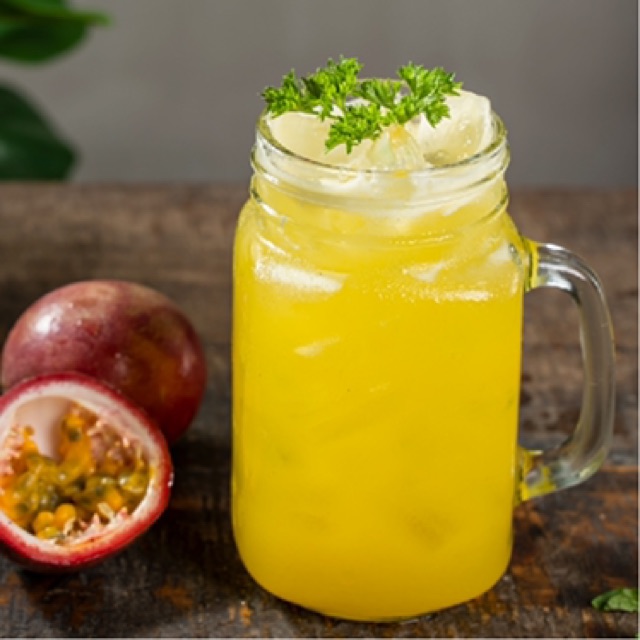 Nước cốt chanh dây DLFresh nước chanh dây nguyên chất có hạt 1000ml