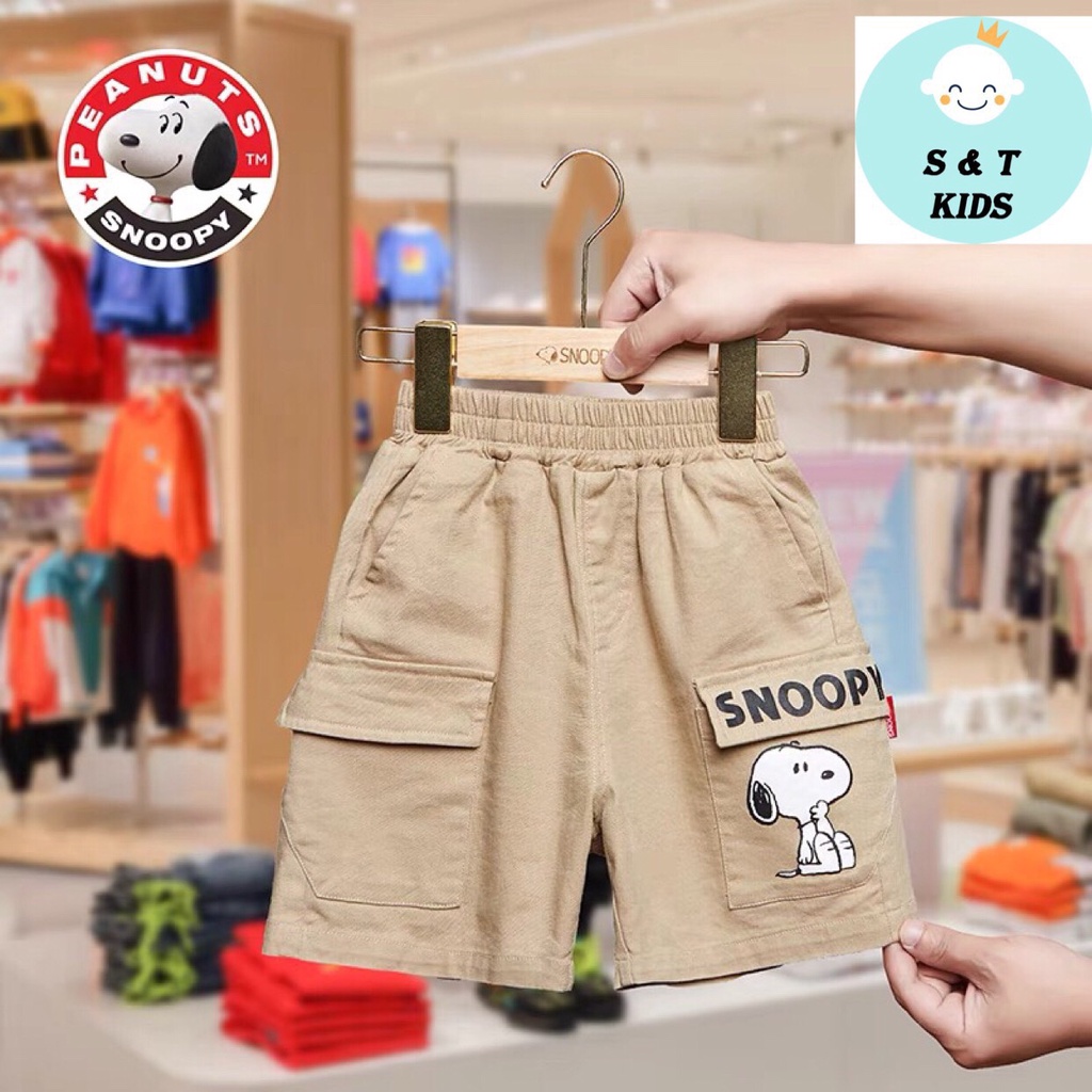 Quần ngố kaki siêu mềm cho bé trai- hàng loại 1