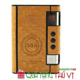 Hộp đựng thuốc lá đa năng 555 bọc da