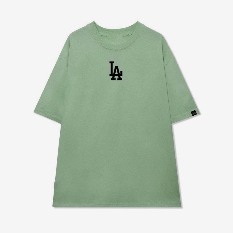 Áo thun phông nam nữ in Silicon nổi LA Unisex