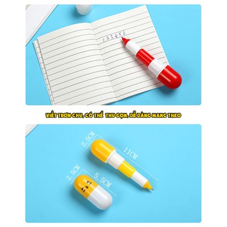Bút bi hình viên thuốc (tự trang trí làm quà tặng, kỷ niệm...)