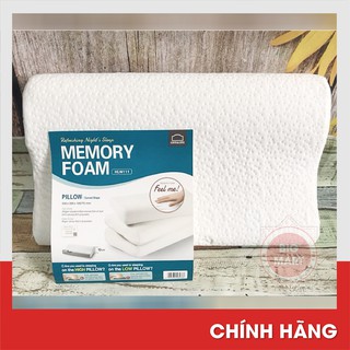 GỐI CONG MEMORY FOAM HLW111 50x30x10cm - Gối Cong Lock&Lock Memory Foam