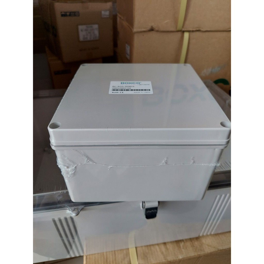 Hộp chống nước bằng nhựa nắp đục IP67 Boxco BC-AGS-202013