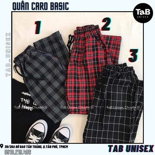 Quần Caro Basic (size nhỏ)