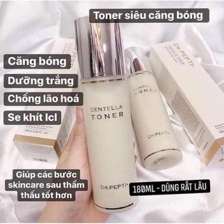 Toner Dr.Pepti siêu căng bóng 180ml