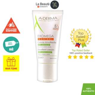 A-Derma Exomega Control Emollient Cream Anti-Scratching - Kem Dưỡng Giảm Ngay Kích Ứng Da