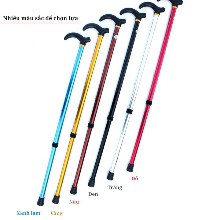 Gậy hỗ trợ cho người già bằng hộp kim nhôm siêu nhẹ GA1