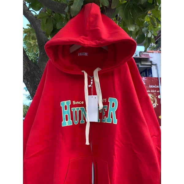 Áo Khoác Hoodie Form Rộng Sweater Nỉ Ulzzang HunTer Hottren Thời Trang Thu Đông Siêu Đẹp(Hàng Sẵn)