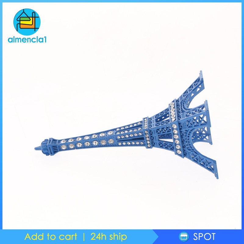 Mô Hình Tháp Eiffel Màu Hồng Chất Liệu Hợp Kim Theo Phong Cách Cổ Điển