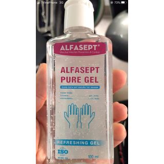 Gel rửa tay sát khuẩn nhanh - Alfasept pure gel loại 100ml