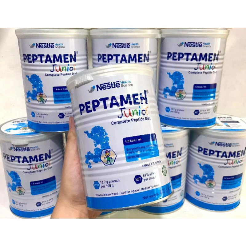 Sữa Peptamen Junior dành cho trẻ nhẹ cân, suy dinh dưỡng 400g