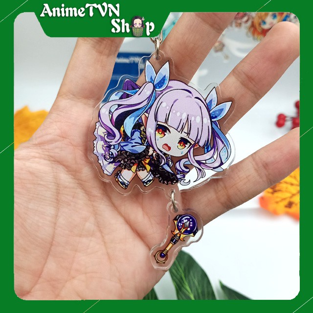 Móc khoá Mica anime Princess Connect! Re:Dive Nhựa Cứng Acrylic In 2 mặt sắc nét ( ảnh thật )