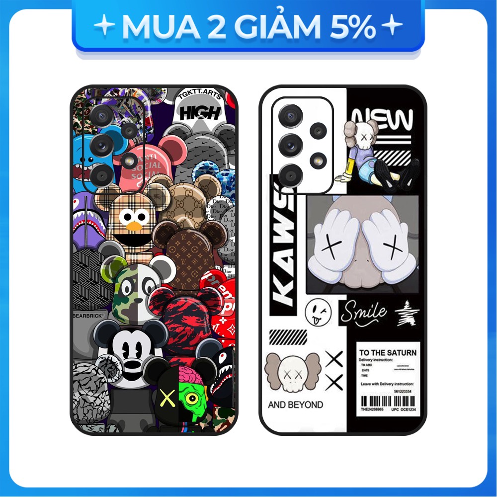 Ốp lưng cạnh vuông Samsung A10/A30S/A72/A50S/A32/...viền bảo vệ camera hình K a wBST1