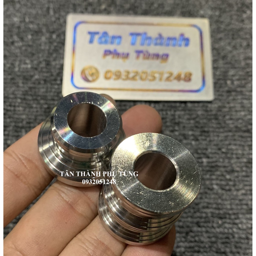 Bộ canh đùm Inox trước + sau Wave nhỏ , Dream Phukienxe