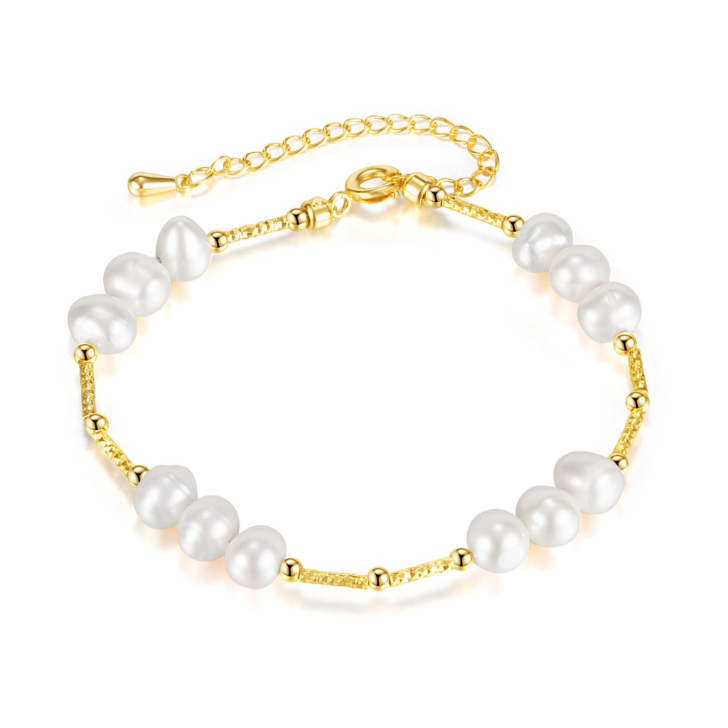 Vòng Tay Ngọc Trai Sang Trọng Thời Trang Cho Nữ