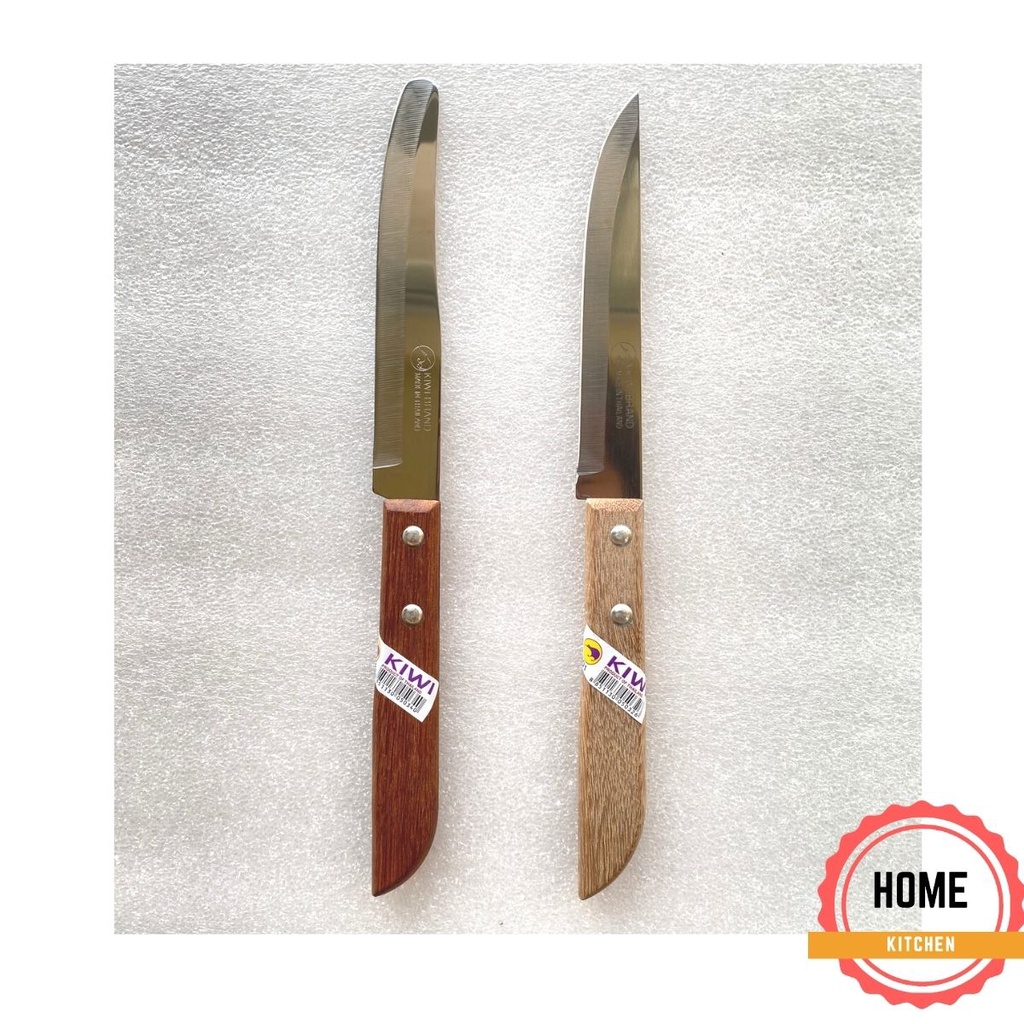 Combo 5 Dao Kiwi Thái Lan cán gỗ chắc chắn, sắc bén, không gỉ. An toàn cho sức khỏe. Hàng chuẩn loại đẹp chính hãng