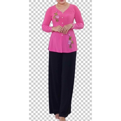 Áo bà ba THÊU HOA size 1(40-50kg) và bộ bà ba(áo kèm quần)
