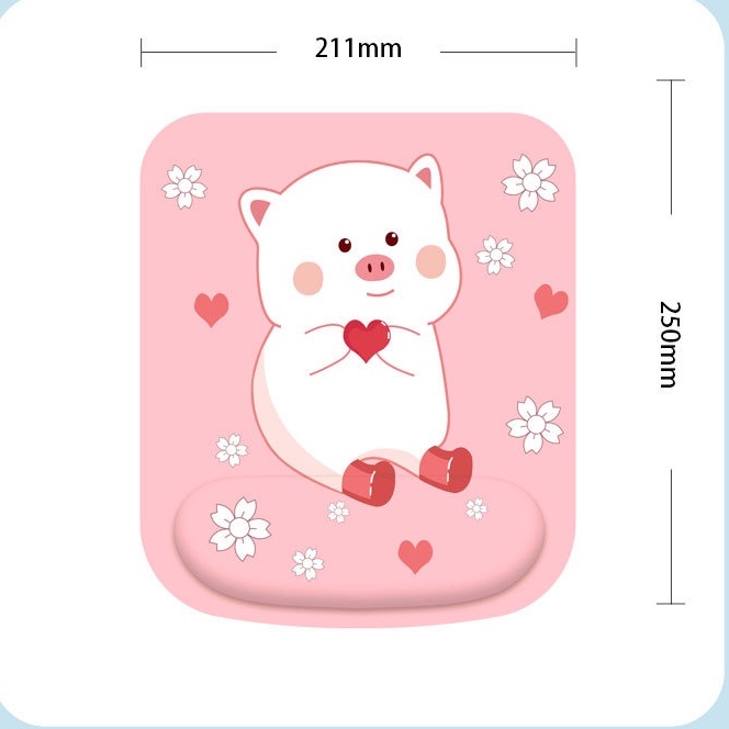 Lót Chuột Chống Mỏi Cổ Tay hoạt hình-mẫu mới 2021. Bàn di chuột dễ thương | BigBuy360 - bigbuy360.vn