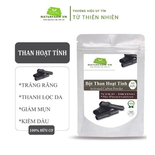 100gr Bột than tre hoạt tính Organic - trắng răng & thải độc tố cho da , cửa hàng làm đẹp handmade