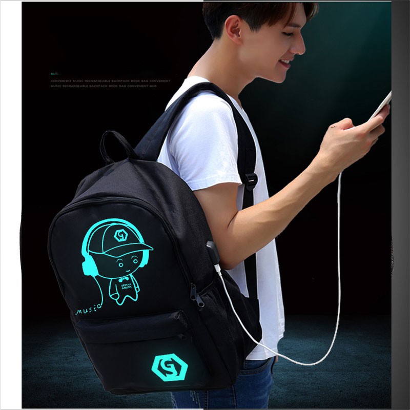 BALO NAM NỮ PHÁT SÁNG DẠ QUANG VÀO BAN ĐÊM CỰC CHẤT ĐI CHƠI ĐI HỌC  VT268