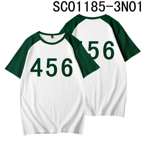 Trang phục thể thao hóa trang nam nhân vật Gi-hun số 456 phim Squid Game Hàn Quốc size S-4XL