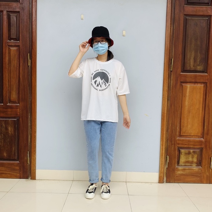 Áo thun phông nam nữ tay lỡ form rộng unisex co dãn 4 chiều chất mềm mịn ATL239