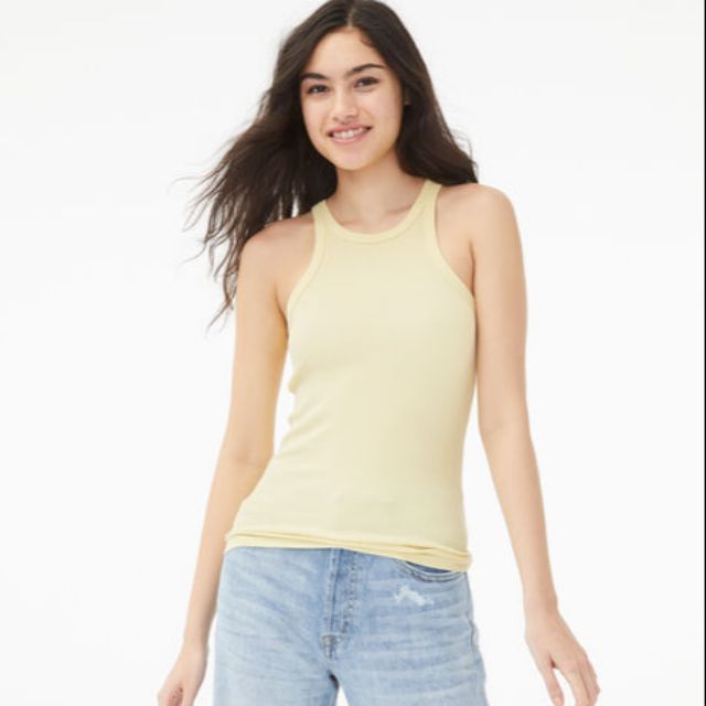 Áo thun gân tank xuất xịn