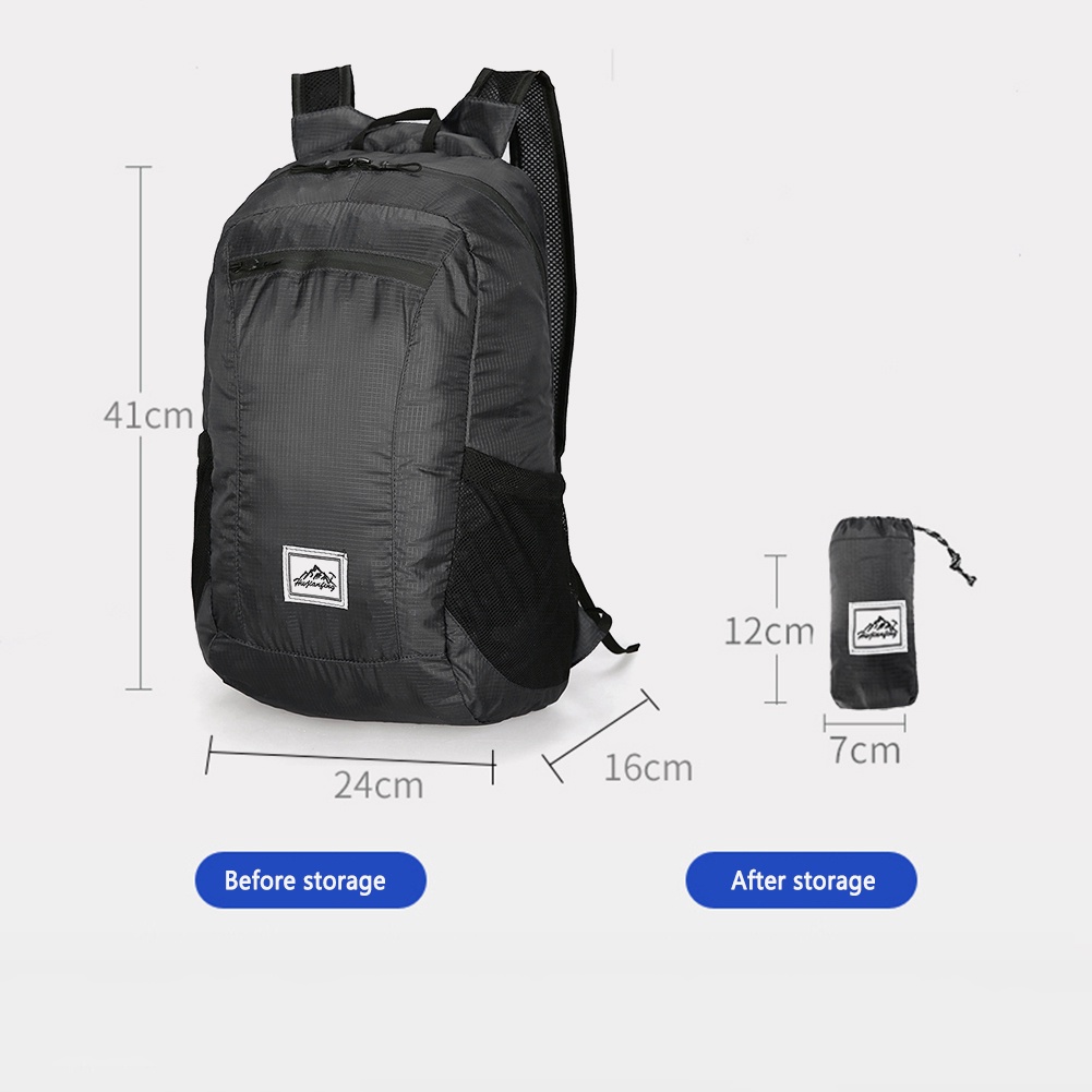 Ba Lô Leo Núi Gấp Gọn Siêu Nhẹ 20l