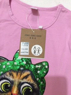 Đầm Cotton đại bé gai QC(20-30kg)