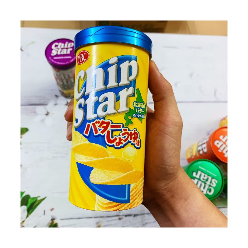 SNACK KHOAI TÂY CHIPSTAR NHIỀU VỊ CHO BÉ 18m+