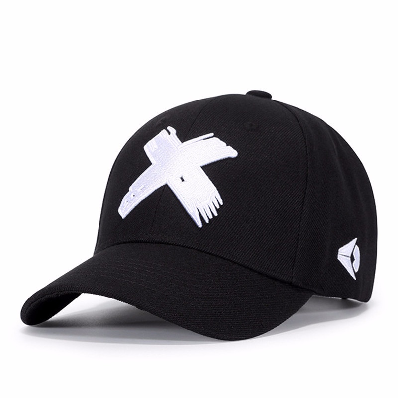 Mũ lưỡi trai thêu chữ X cho nam và nữ