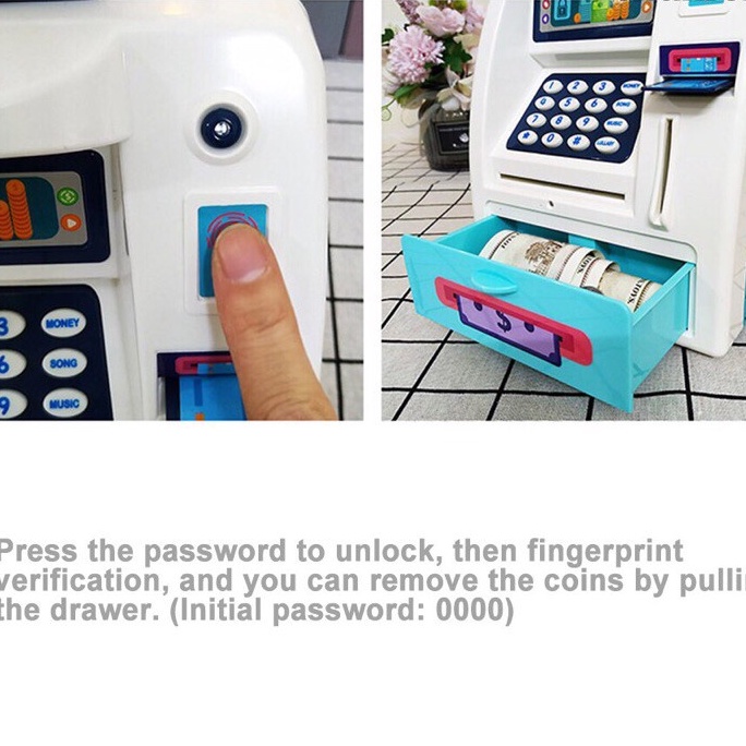Đồ chơi máy ATM rút ti.ền cho bé