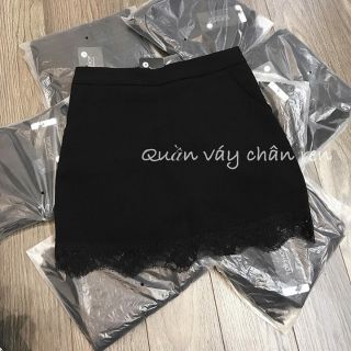 Quần váy chân ren