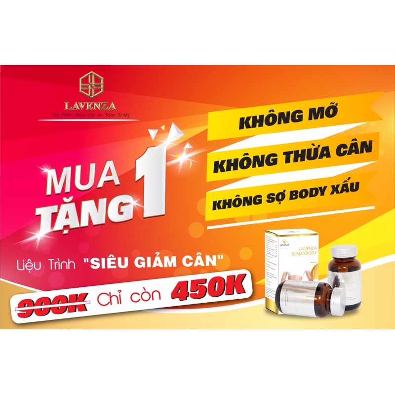 (1 liệu trình) Kẹo giảm cân (1 hộp tặng 1 hộp)💕Freeship💕 Lavenza Slimaxbody- Không mệt mỏi không buồn nôn từ tự nhiên | BigBuy360 - bigbuy360.vn