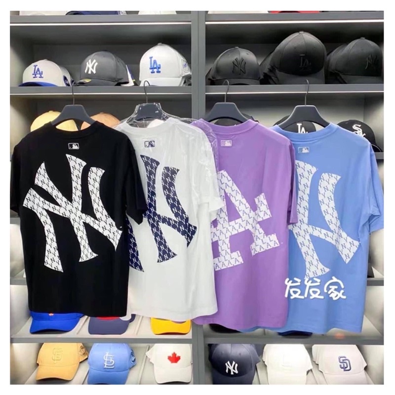 ÁO THUN MLB HỌA TIẾT MONO