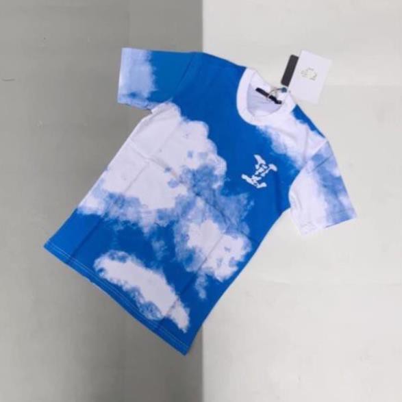 Áo thun Lv mây xanh loang thiết kế mới nhất 2021 - Áo phông nam nữ - Áo đôi New ་ ˇ 👈