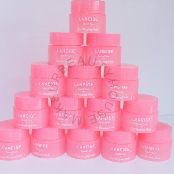 (Hàng Mới Về) Mặt Nạ Ngủ Cho Môi Thương Hiệu Laneige Kích Thước Mini | BigBuy360 - bigbuy360.vn