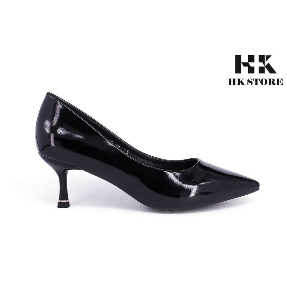 Giày công sở nữ 🧡 HK.STORE 🧡 da bò cao cấp đủ màu sắc dáng 5 phân đơn giản đi cực sang, cực êm chân dễ mix đồ.