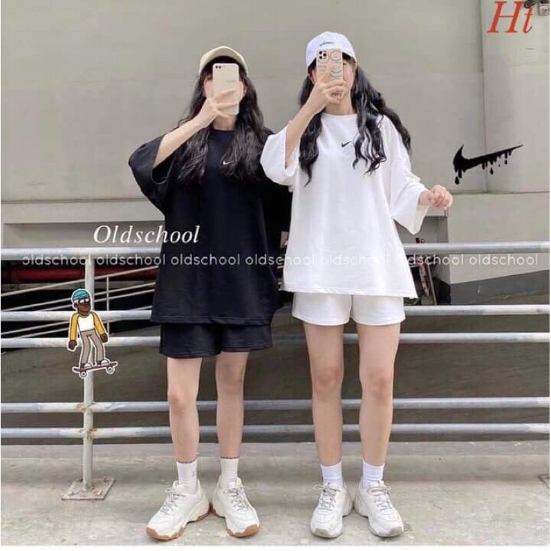 Bộ đùi cotton in 3D giữa ngực HT11