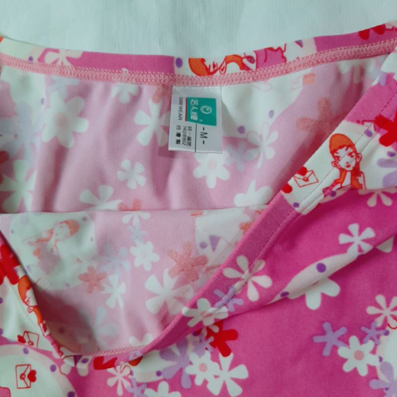 Áo ren lưới cột dây sexy và chân váy bơi 2hand