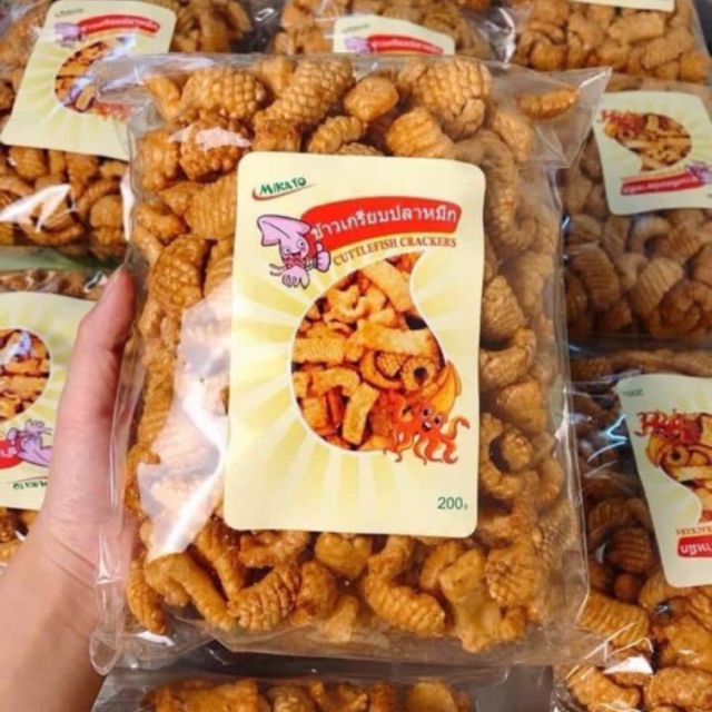 Bim bim mực Mikato Thái Lan 45k/1 gói 200g