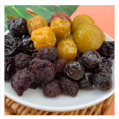 Ô mai hoa quả mix 6 vị ômai gói 500gam - ăn vặt siêu ngon siêu rẻ