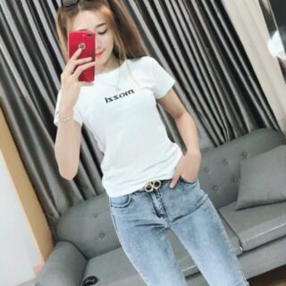Áo thun Thái thêu chữ Mozzi