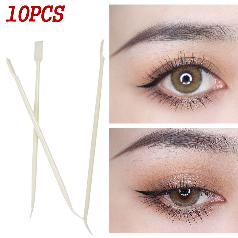 Nhíp Gắp Lông Mi Bằng Nhựa Sử Dụng Một Lần Kèm Keo Nóng