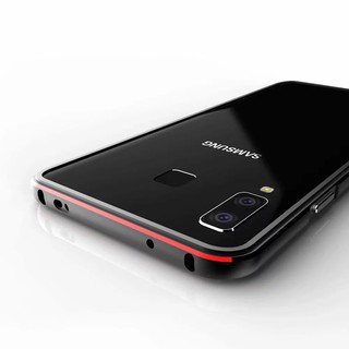 Ốp lưng sang trọng khung nhôm cho Samsung Galaxy A8 Star