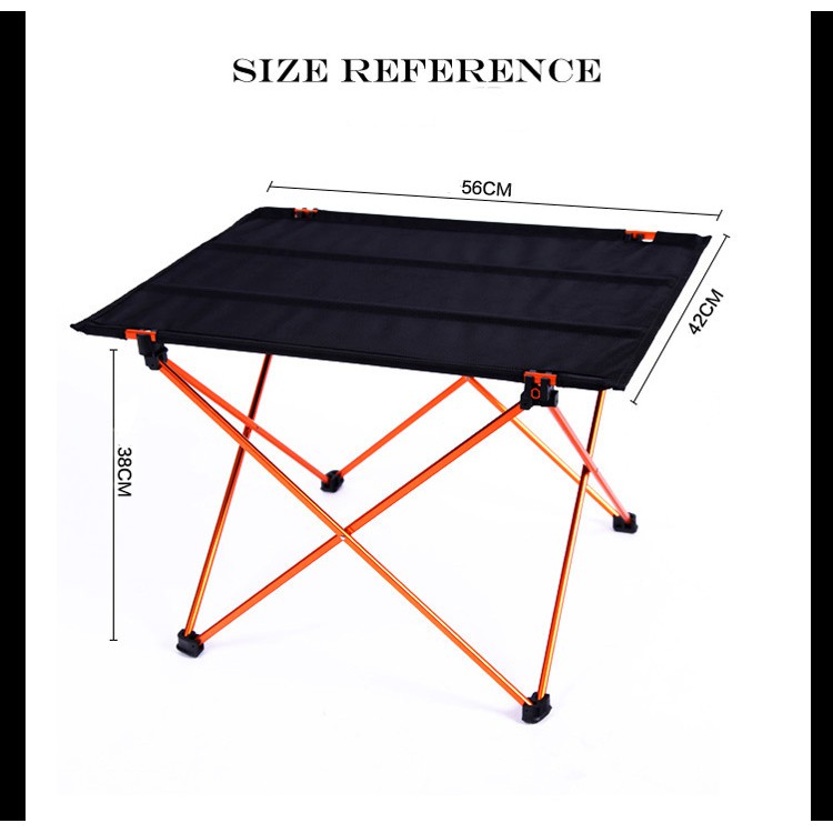 Bàn dã ngoại gấp gọn hợp kim nhôm vải Oxford