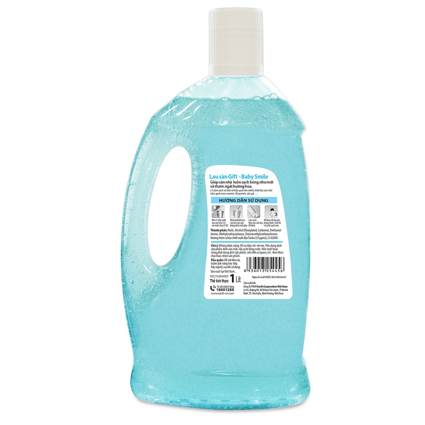 Lau sàn Gift Baby Smile 1000ml