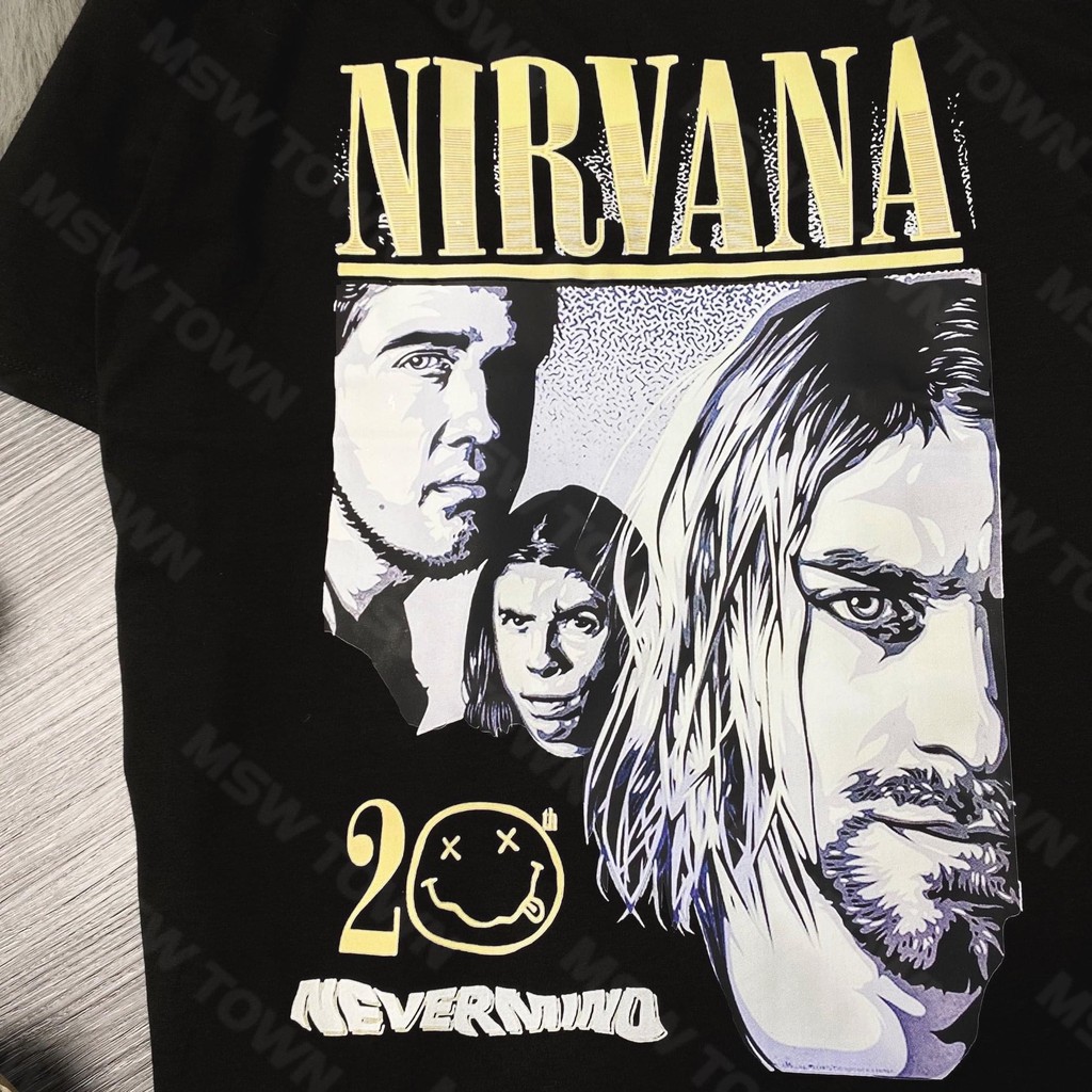 Áo thun in hình Nevermind Nirvana Tee cao cấp , áo phông T shirt nam nữ unisex , MSW Town | BigBuy360 - bigbuy360.vn